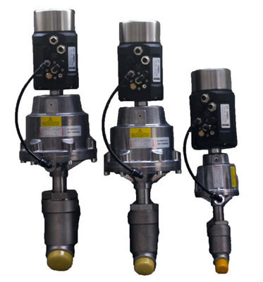 Tipo estándar válvula de las conexiones CF8 Y de la abrazadera de RJT de control